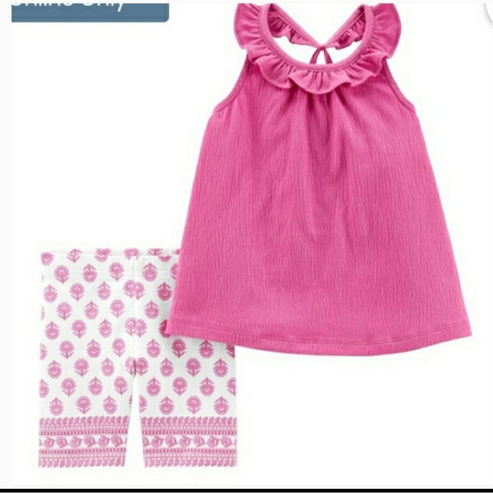 Carter's 2-Piece Tank & Shorts Set Girls 9M
